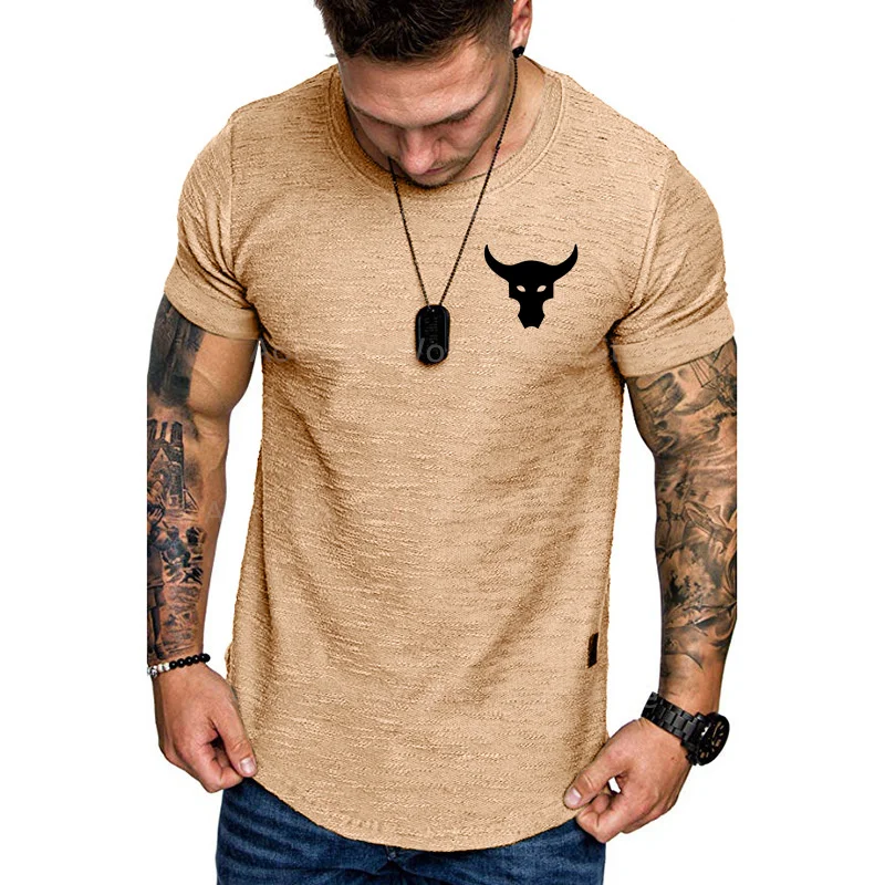 2024 Brand Sports Shirt Men Gym Choice Bodybuilding Muscle Fit Gym T Shirt Fitness Training Exercise Crossfit Tees T-shirt Man