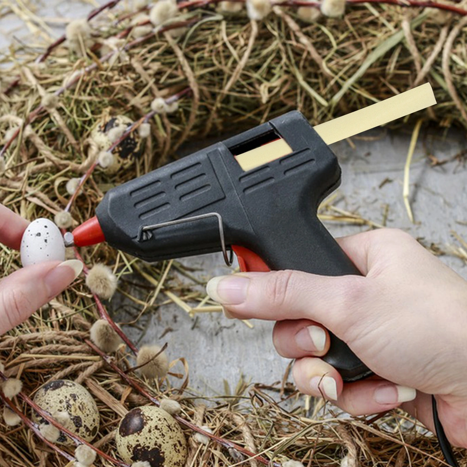 

60Pcs Colored Hot Glue Sticks Strong Adhesive DIY Craft Supplies Handmade Artworks Tools Colored Glue Sticks DIY Accessories