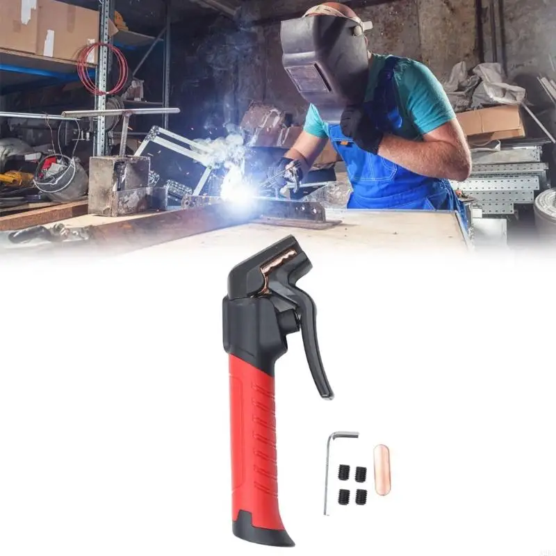 Electric Welding Pliers 800A Heavy Duty Welding Electrode Holder Copper A2BB