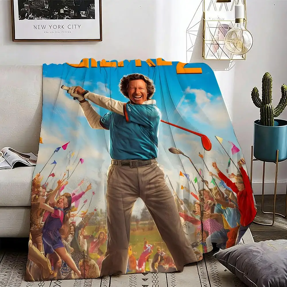 

Легкое фланелевое одеяло Happy Gilmore, 240 г, мягкое, приятное для кожи, для летнего охлаждения