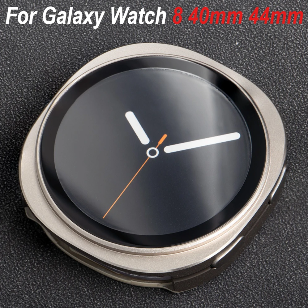

Алюминиевый металлический + поликарбонатный чехол для Samsung Galaxy Watch 8 40 мм 44 мм, роскошный защитный чехол из сплава и поликарбоната для SAMSUNG GALAXY Watch 8 44/40 мм