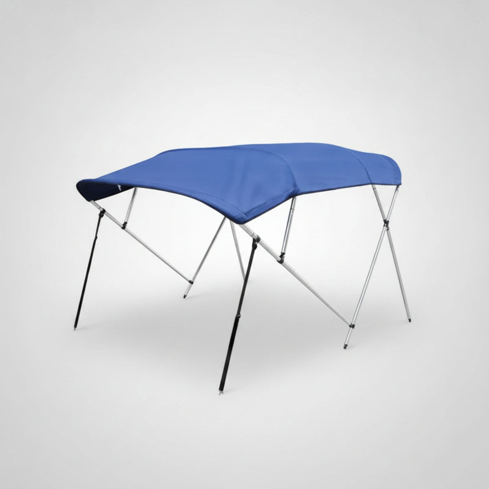 Bimini Top with Frame Foldable Marine Sunshade Boat Canopy Portable Boat Top with Frame Anti for Boaters, Deck, Fishing Boats