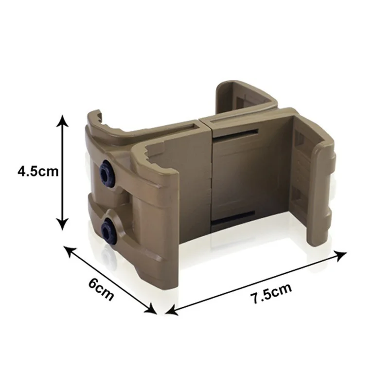 Magazine Fast Connector for AK M4 PMAG 5.56 Mag Parallel Coupler Nylon Rifle Gun Airsoft Cartridges Clip Paintaball Accessories