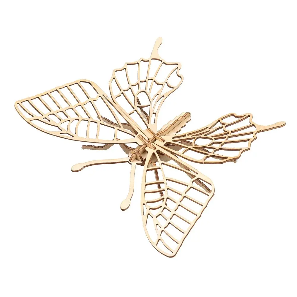 3D Puzzle DIY Jigsaw Board Wooden Puzzle Insect Animal baby Toy Montessori Handmade Educational Assembly Toy Gift for Children