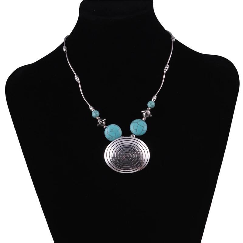 Ethnische Statement-Choker-Halskette für Frauen und Mädchen, Party- und Festival-Schmuckgeschenke – Detail 6