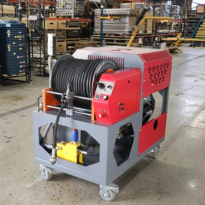 OEM 2900psi 37HP New High Pressure Water Jetter Sewer Clean Jetter Pipeline Dredging Machine Sewer Cleaning Machine