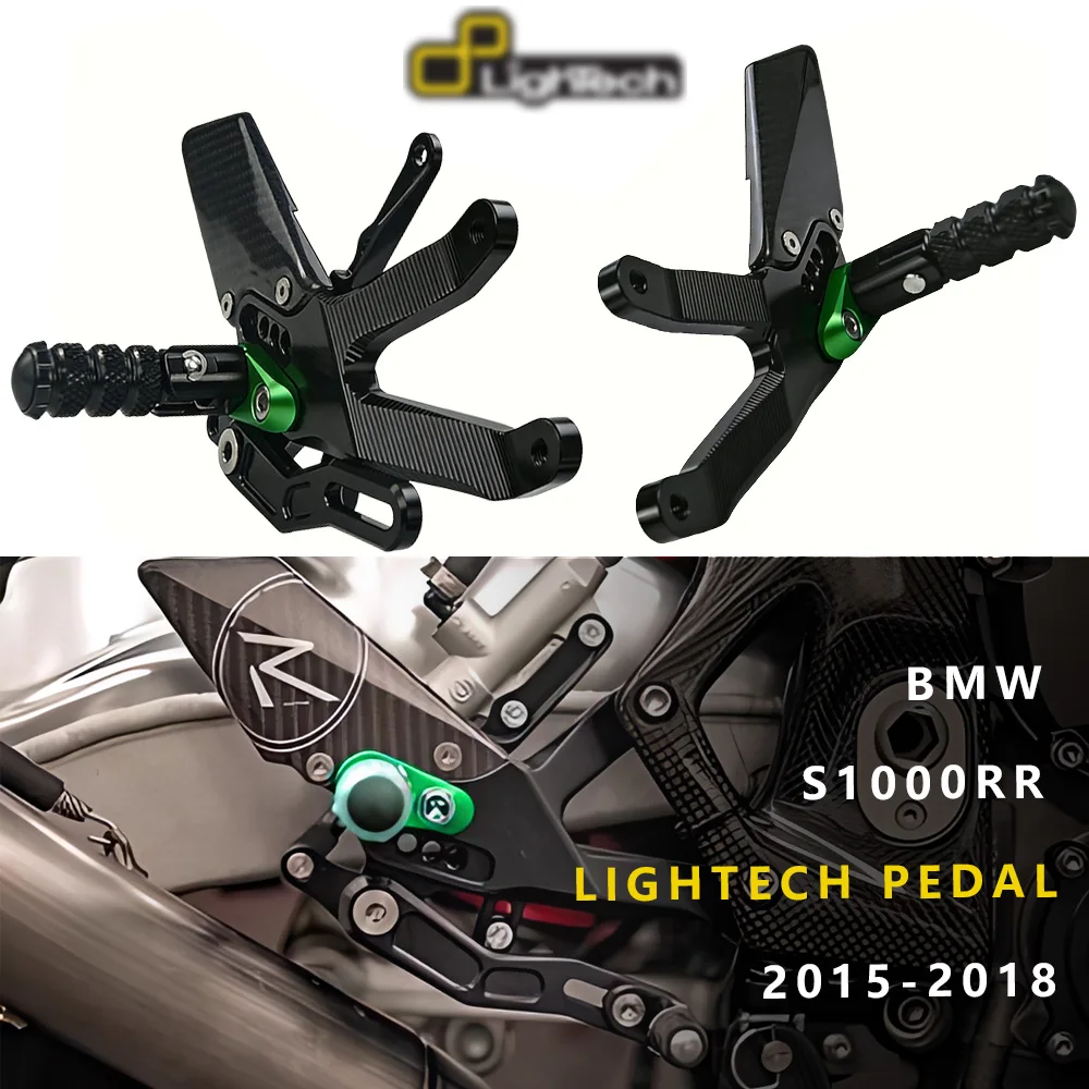 MTKRACING-Kit de levier de vitesse et de frein à pédale arrière réglable, groupe arrière suréWer, BMW S1000RR 2015-2018