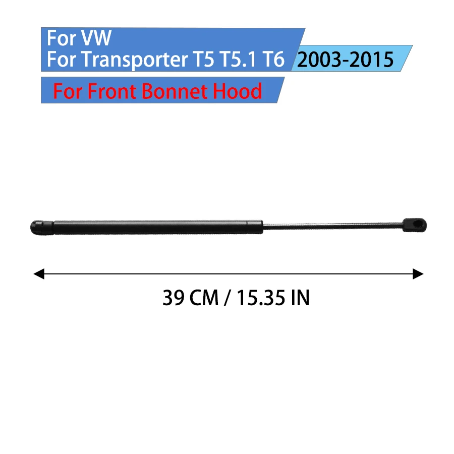 1pc For VW For Transporter T5 T5.1 T6 2003-2015 Gas Spring Holder Front Bonnet Strut