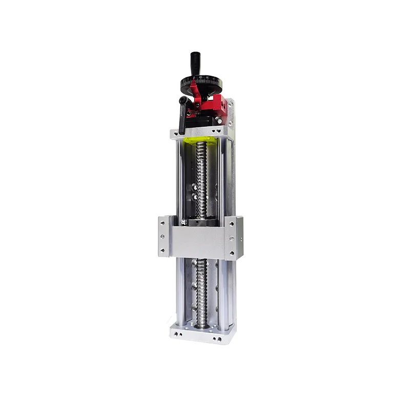 Optical axis slide module, cylindrical optical axis linear slide automatic numerical control mobile platform