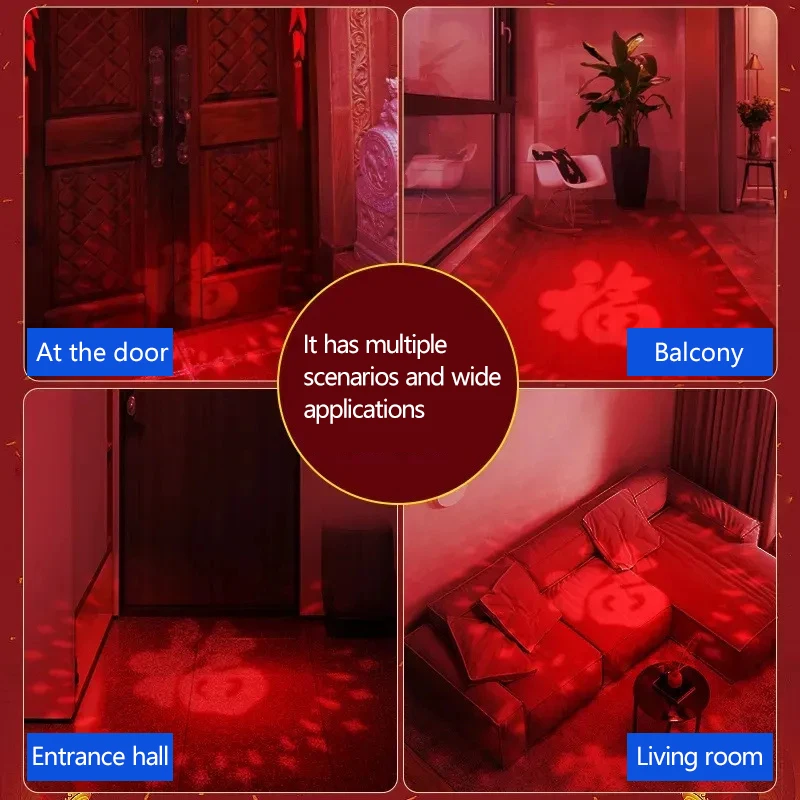 المصباح الجديد ذو الألوان الأوتوماتيكي المتغير اللون بسبعة ألوان "الزهرية والحظ الجيد" هو جو احتفالي ومرح