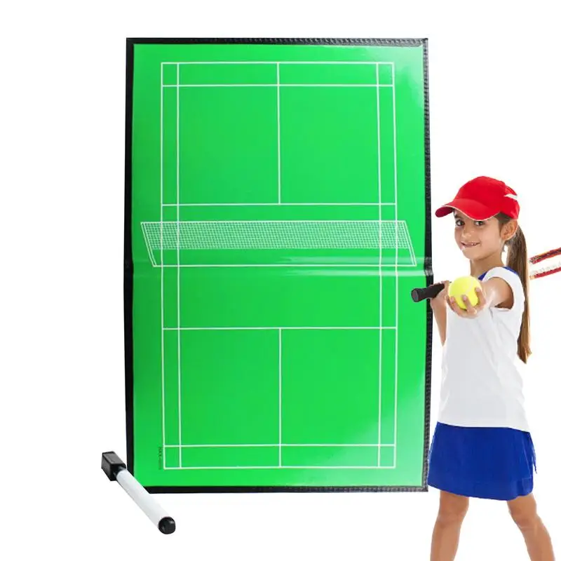 

Tennis Dry Erase Coaching Board Coaches Clipboard Tennis Clipboard Tennis Board Dry Erase Clipboard Foldable Coaching Clipboard