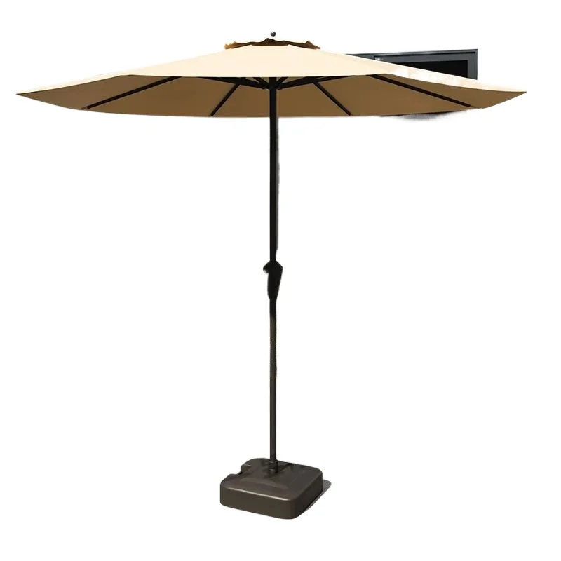 Outdoor courtyard umbrella Night market Internet celebrity garden Outdoor camping umbrella Roman umbrella