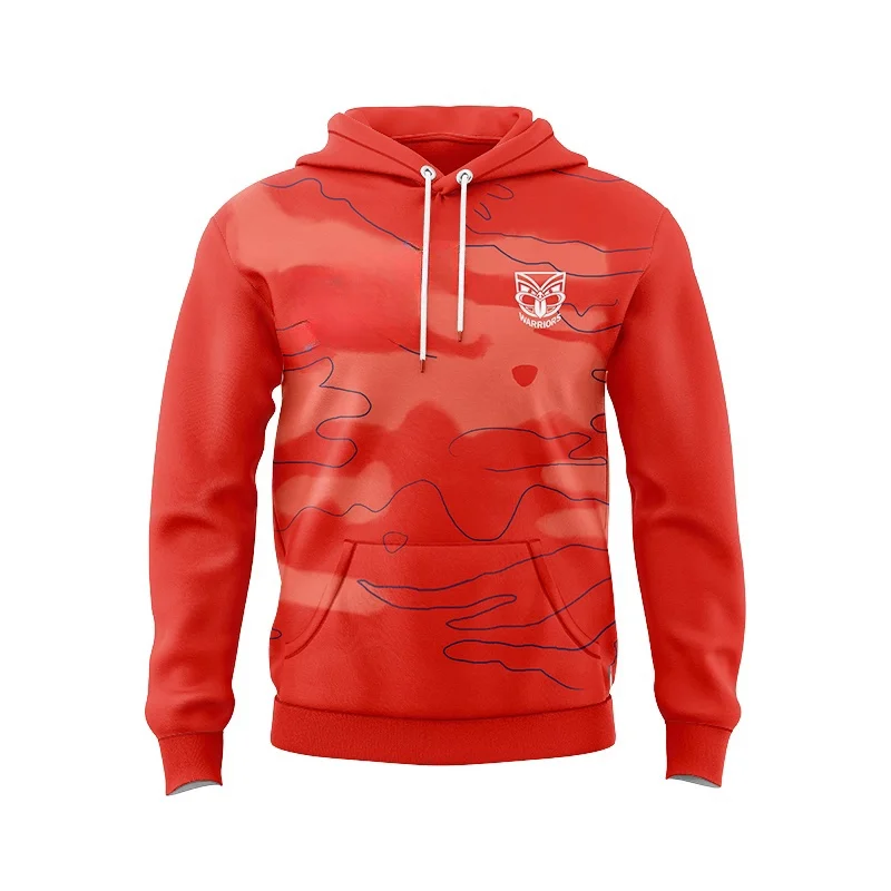 

HOODIE 2024 New Zealand Warriors Men's T-shirt(Custom name and number )