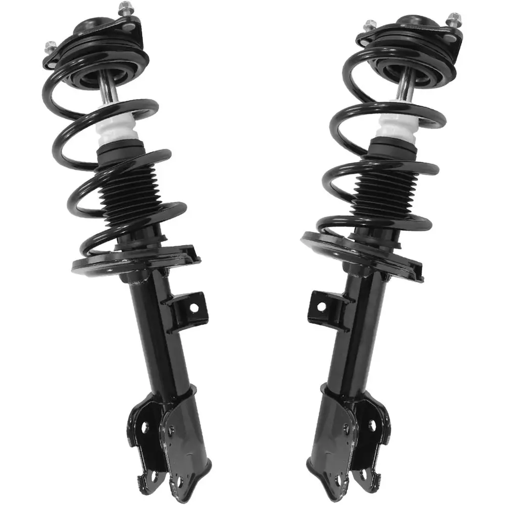 

Detroit Axle - 2pc Front Struts for 2013 2014 Hyundai Santa Fe Sport, Complete Struts with Coil Spring Assembly Replacement Susp