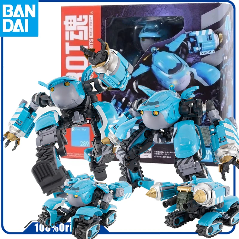 Bandai Genuine Original ROBOT SPIRITS  TAG MECHA SERIES LABYRINTH TAG REPORTER BIG TONY      Action Figure Toys For Boys Girls