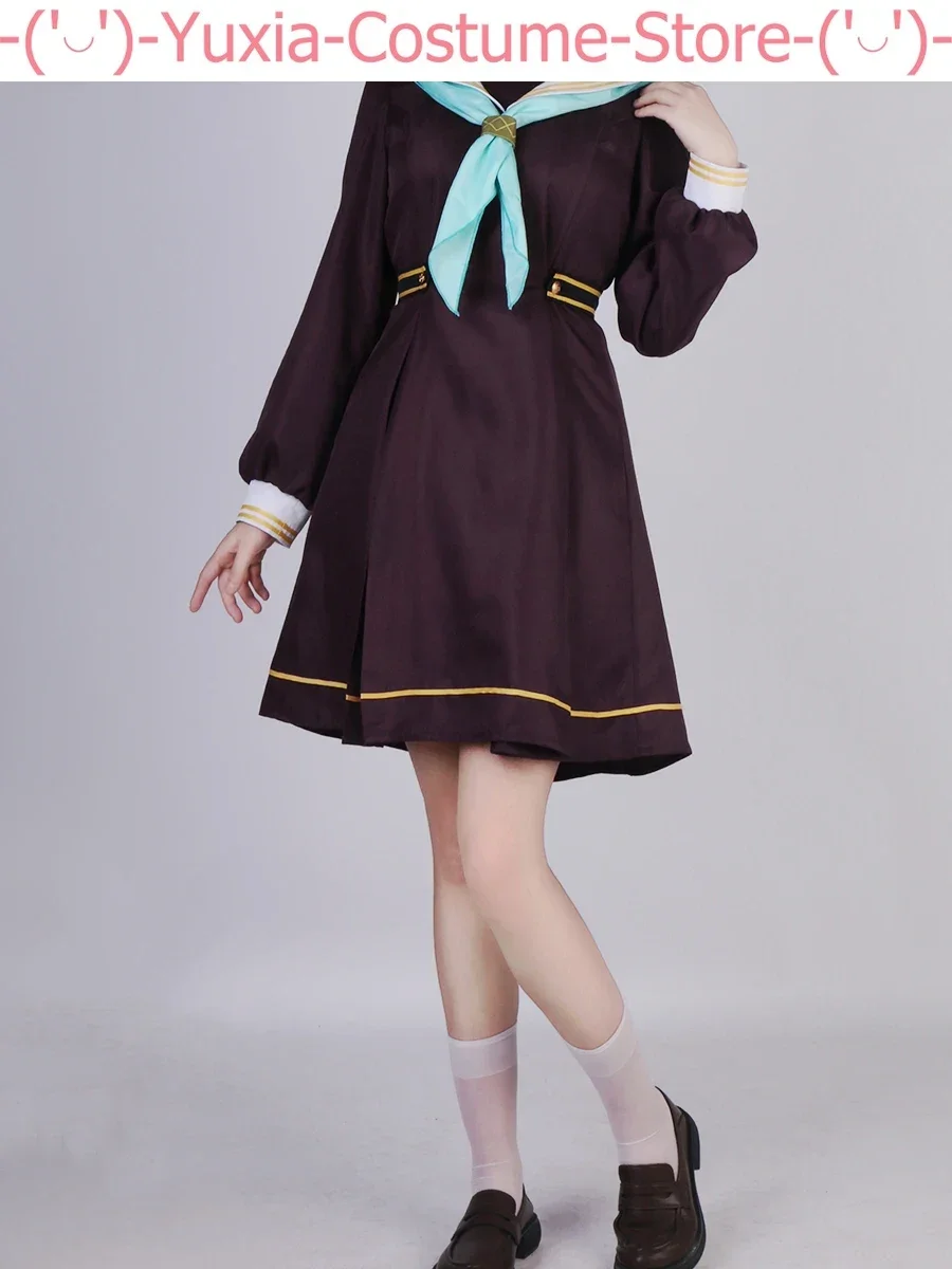 

Anime LoveLive Hasu No Sora Jogakuin School Idol Club Murano Sayaka/Osawa Rurino Cos Sailor Suit Lovely Dress Cosplay Costume