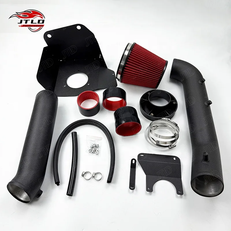 JTLD JP-004 Performance Cold Air Intake System Kit Exhaust Pipe For 2011-2015 Jeep Grand Cherokee 2011-2014 Dodge Durango 3.6L