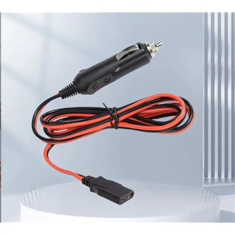 A96E-2X CB Power Cord 12V Car Lighter For Cobra Galaxy Uniden Midland President MC Kinley President Walker Mobile Ham Radios