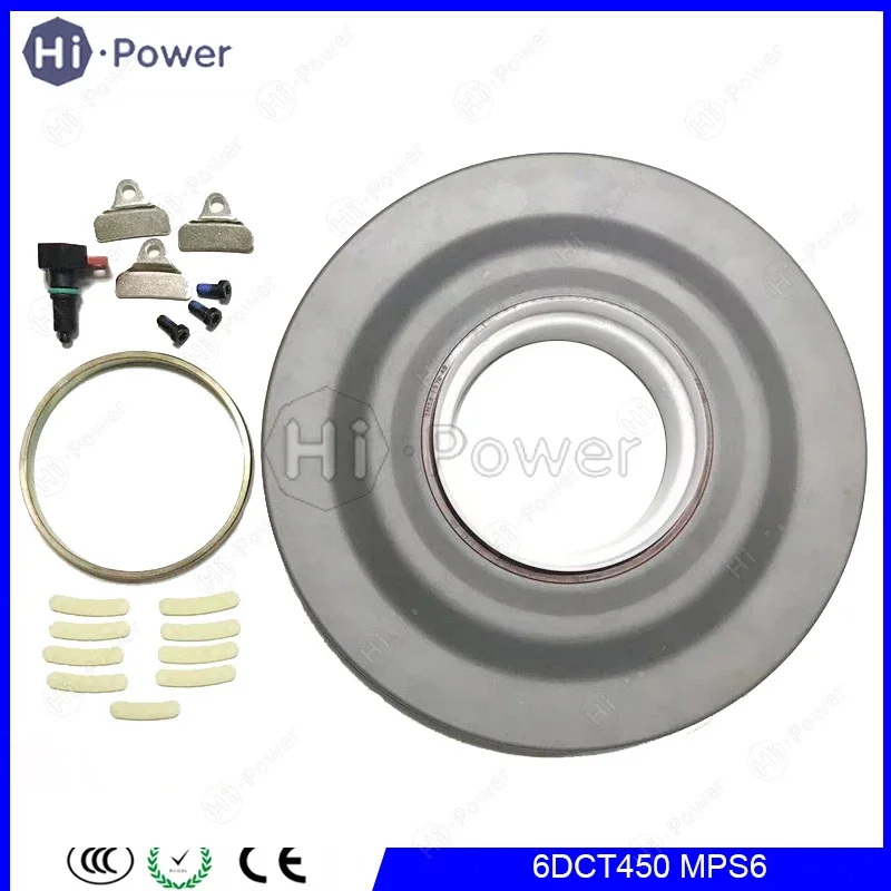 6DCT450 MPS6 Gearbox Transmission Clutch Oil Cover / Seal Power shift Piston Kit Repair Kit Tool for Volvo Oil Seal