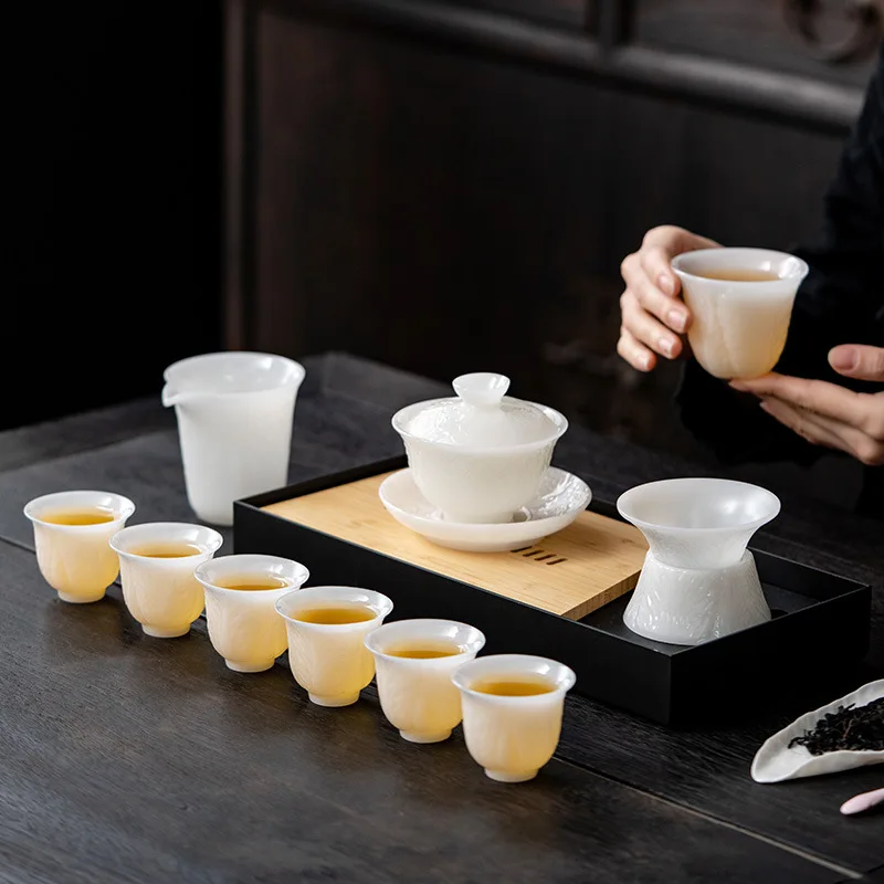 

Set Ice Seed Pu Yu Baicai Julai Business Gift Set Elegant Fun