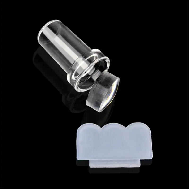 Nail Supplies Durable Manicure Tools Environmental Friendly Easy To Store Nail Templates Full Transparency Nail Art Stamp Safety