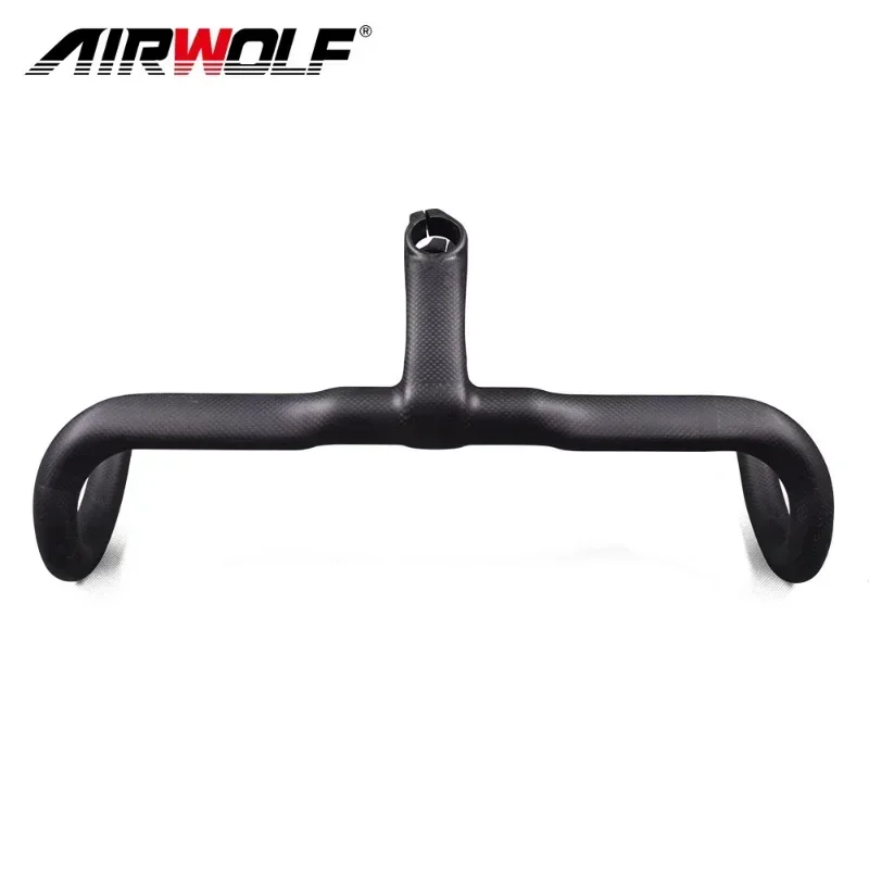 Airwolf T800 Carbon Drop Bar Road Bicycle Handlebar 400/420/440mm 3K Matte Gloss Racing Bike Handle Bars