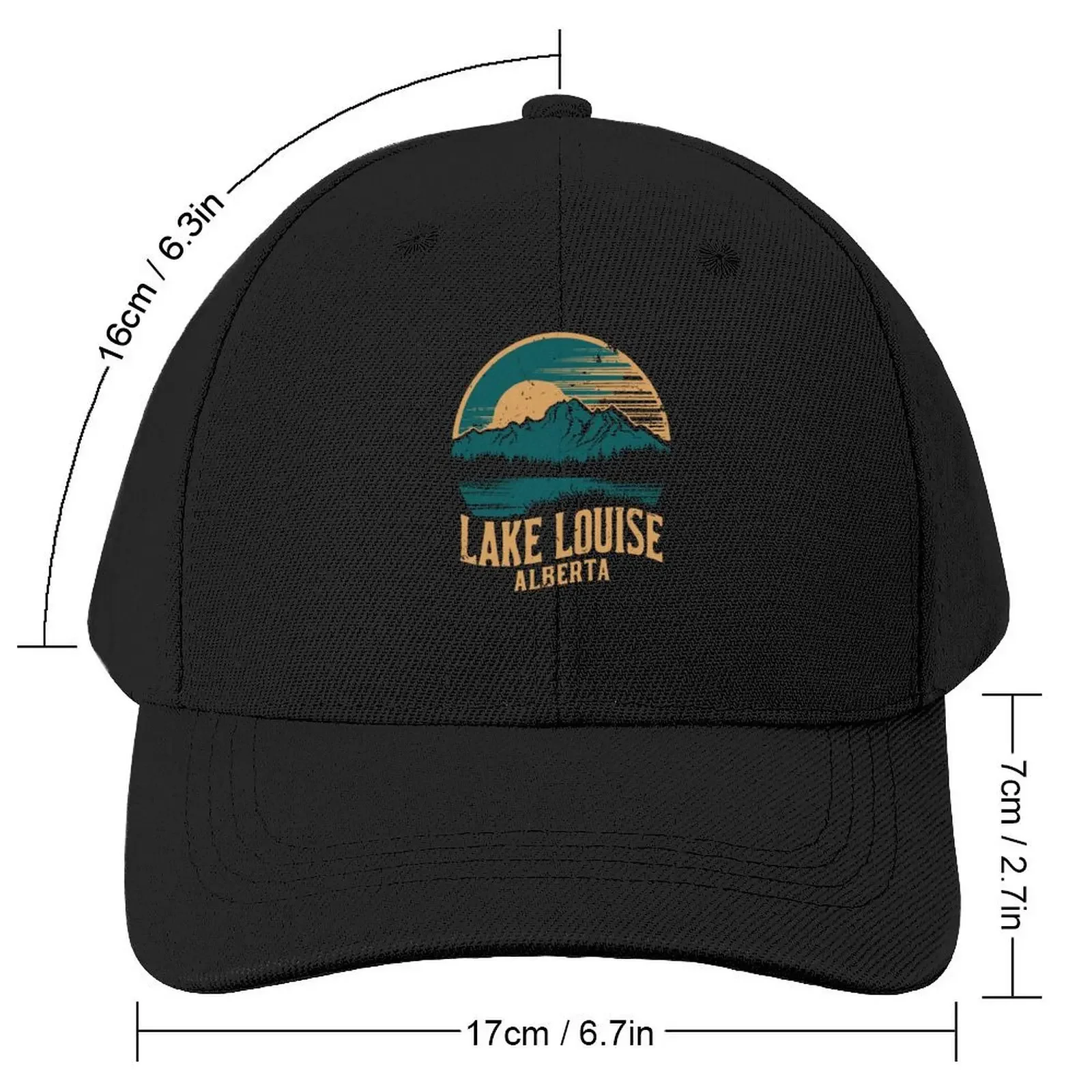 Lake Louise Alberta. Baseball Cap Hat Man Luxury Sun Cap Golf Wear Men's Caps Women's