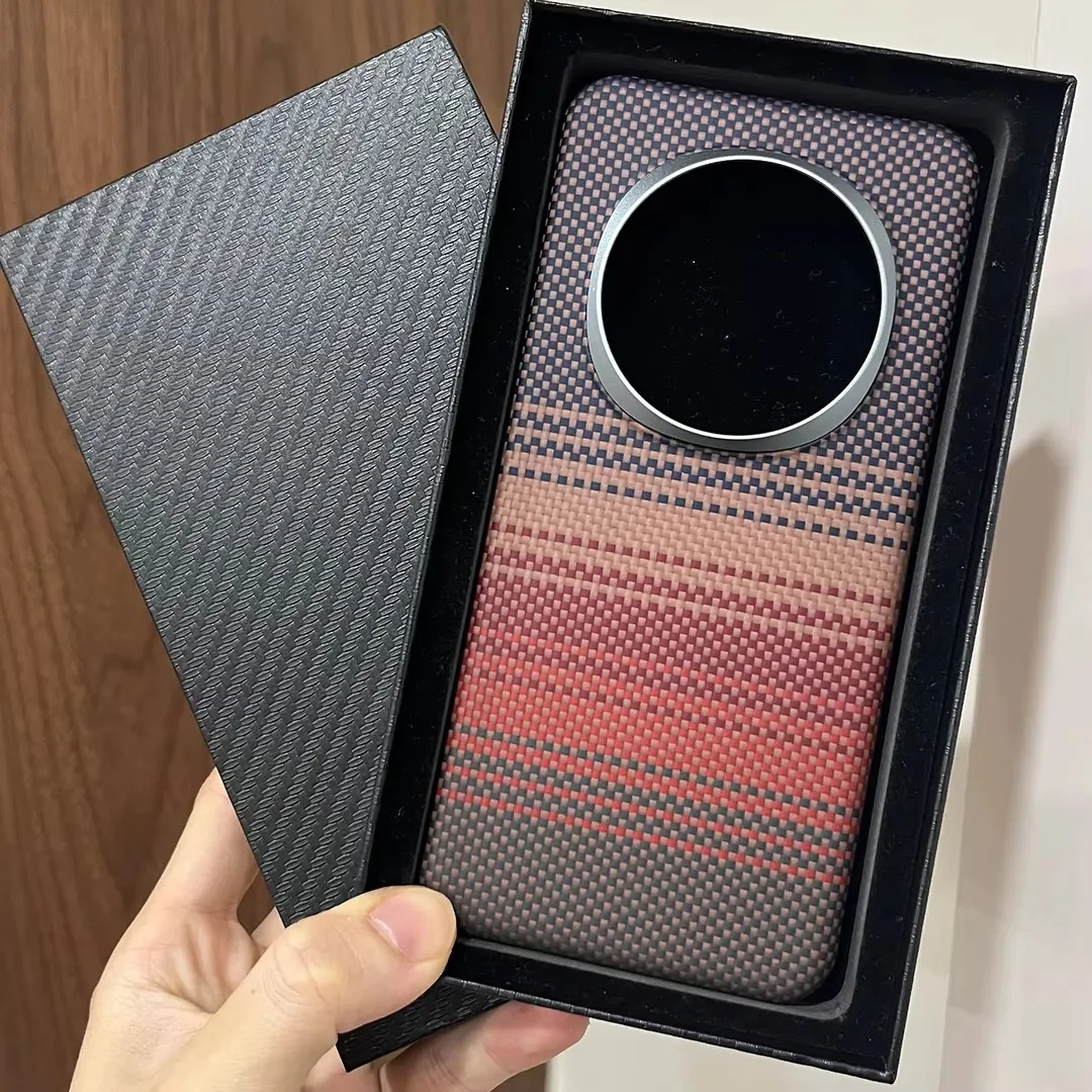 

Real Carbon Fabric Fiber Aramid Case For Honor Magic 8 7 Pro 5G Super Thin Ultrathin Light Magnetic High-end products Shell