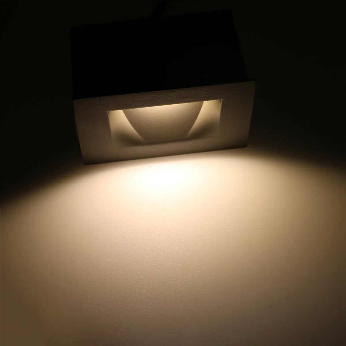 Outdoor Waterproof Stair Lights Foot Lamp LED Embedded Step Lights Villa Landscape Courtyard Wall Lamp Corner Lights