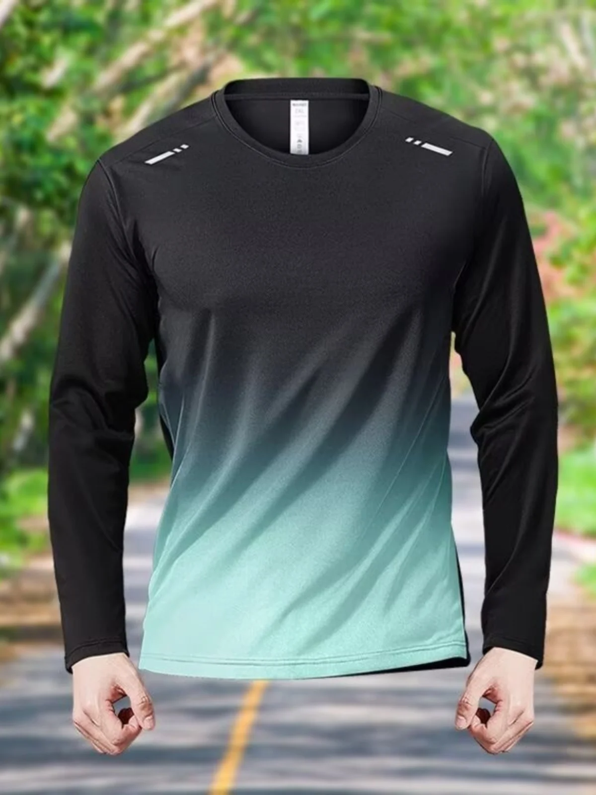 Quick Dry Compression Shirt Long Sleeve Sports Running Training Top for Men And Women Fitness Football Basketball Base Layer ...