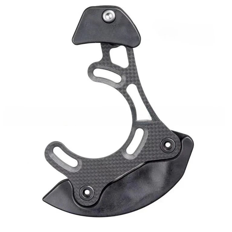 Mountain Bike Chain Guide Carbon Fiber Aluminum Alloy Back Plate China