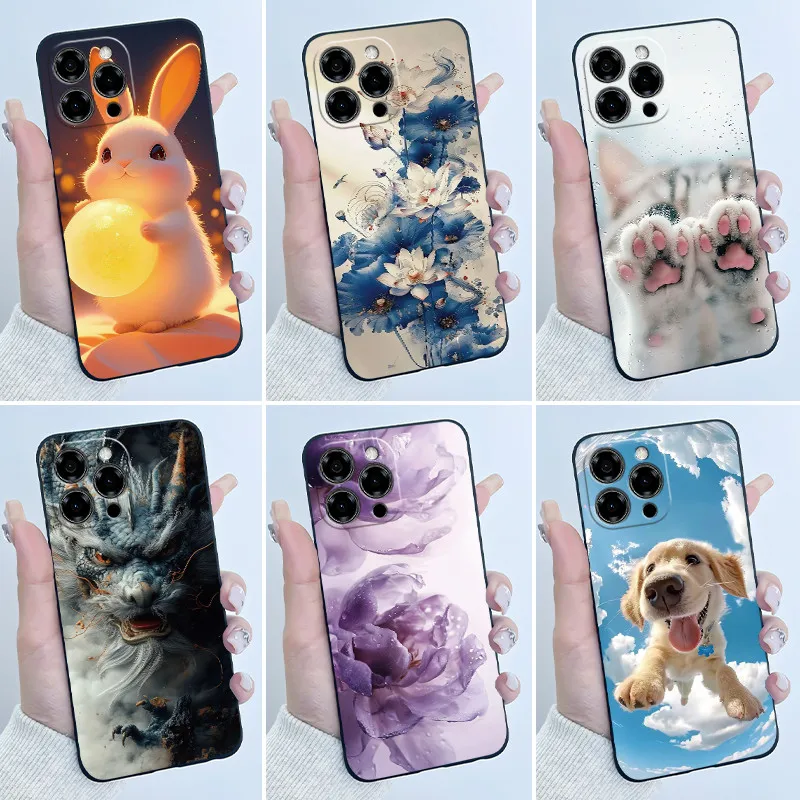 Casing For Doogee Note 58 Pro Phone Case Aesthetic Luxury Cute Cool Boys Girls Black Matte Soft TPU Silicone Back Shell Cover