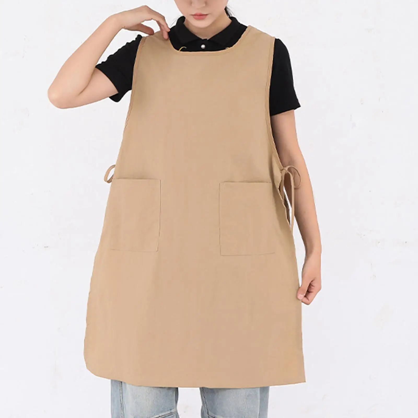 Cooking Baking Apron Waiter Bib Foul Resistant Waterproof Flower Shop Apron Stylist Studio Beauty Nails Barber Grill