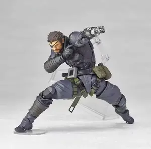 15 cm Metal Gear Solid V Snake Action Figura Modelo juguetes 8 mejores equipos de serpientes de ventas - №4