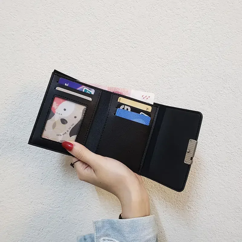 

Women's Wallet Short Women Coin Purse Wallets for Woman Card Holder Small Ladies Wallet Female Hasp Mini Clutch for Girl