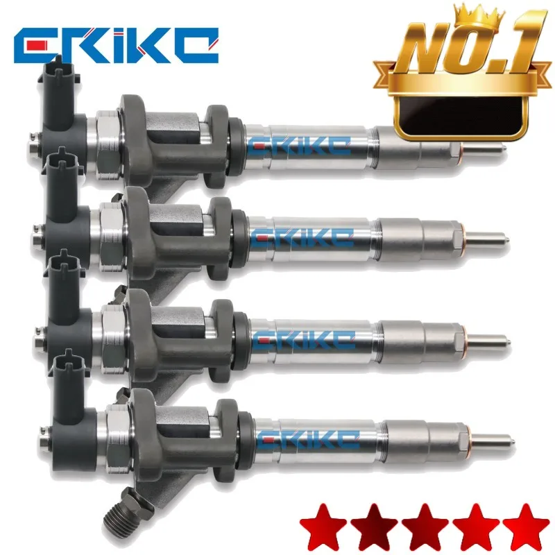 4PCS 0445120049 0445 120 049 Auto Accessory Injectors for Mitsubishi Canter 4M50 4.9LTR MMC-NFZ ME223750 ME223002