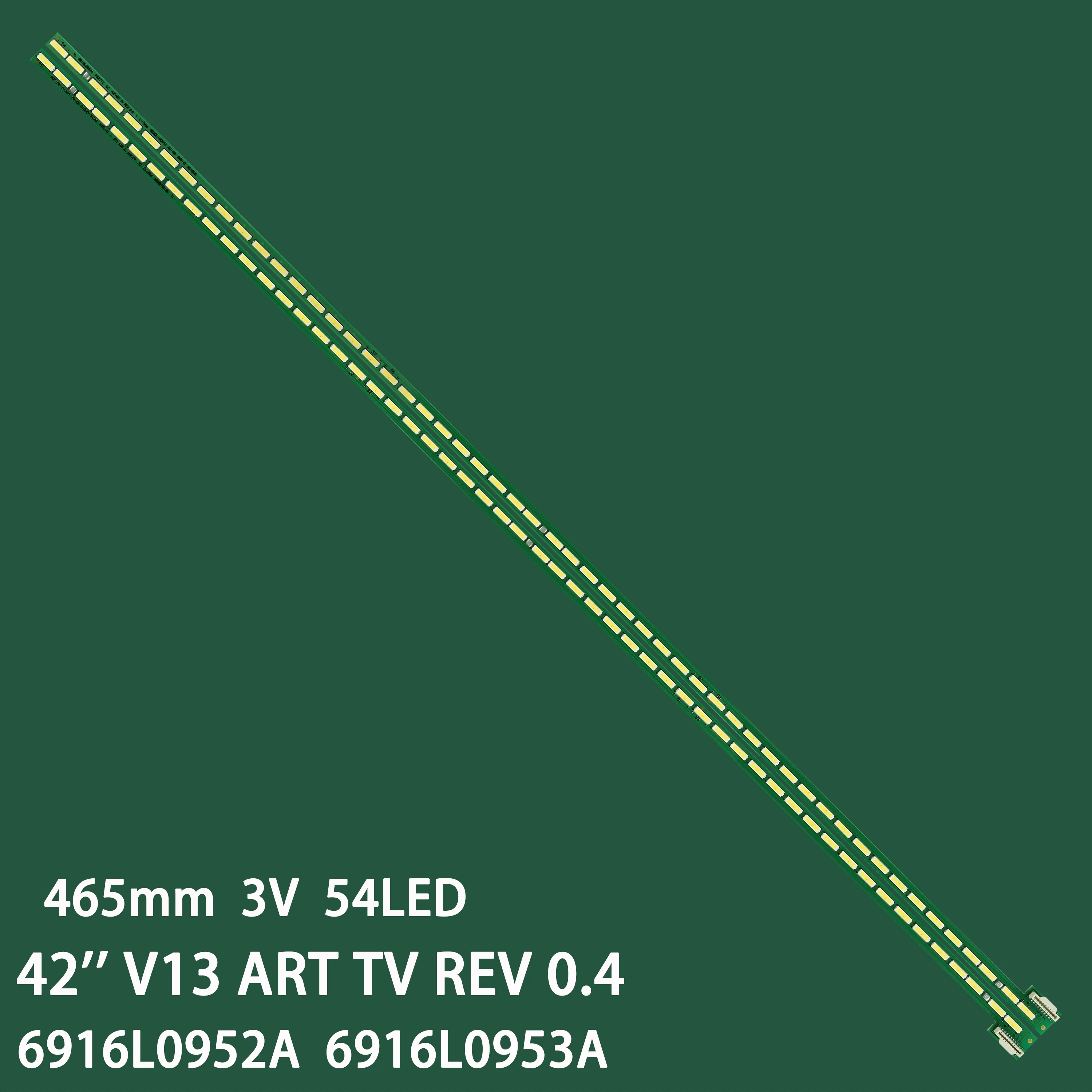 Tira conduzida da luz de fundo para philips 42pfl6188k/12 6916l-0952a lc420euh (f1) 42 "v13 arte tv rev 0.4 1 r l-tipo 6920l-0001c 42la691