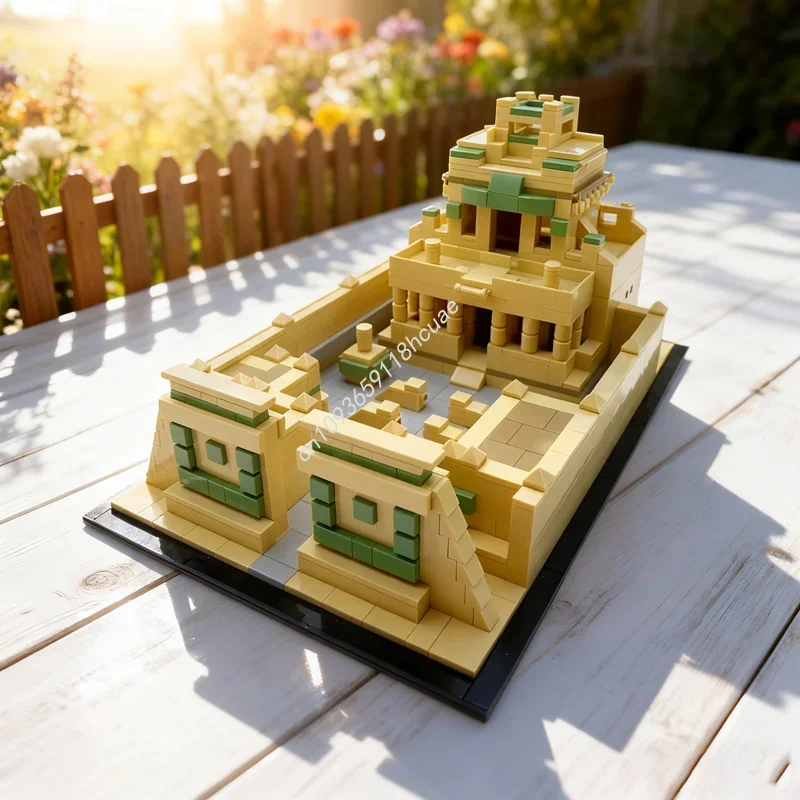 

Набор строительных блоков MOC «Храм» (1047 деталей) — Архитектурная модель для самостоятельной сборки. Креативный подарок на Рождество и День рождения. Конструктор.