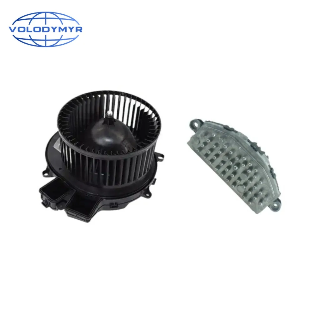 

VOLODYMYR For ML W166 Blower Motor + Heater Fan Resistor Set ML250 ML300 ML350 ML400 ML500 ML63 AMG AC Climate Control Kit