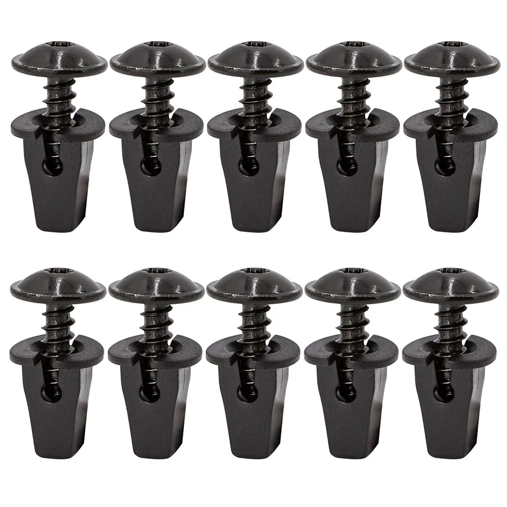 Car&Truck Parts Screw 10 Sets Black Durability FOR Seat FOR Skoda N90974701 Plastic Practical To Use High Quality