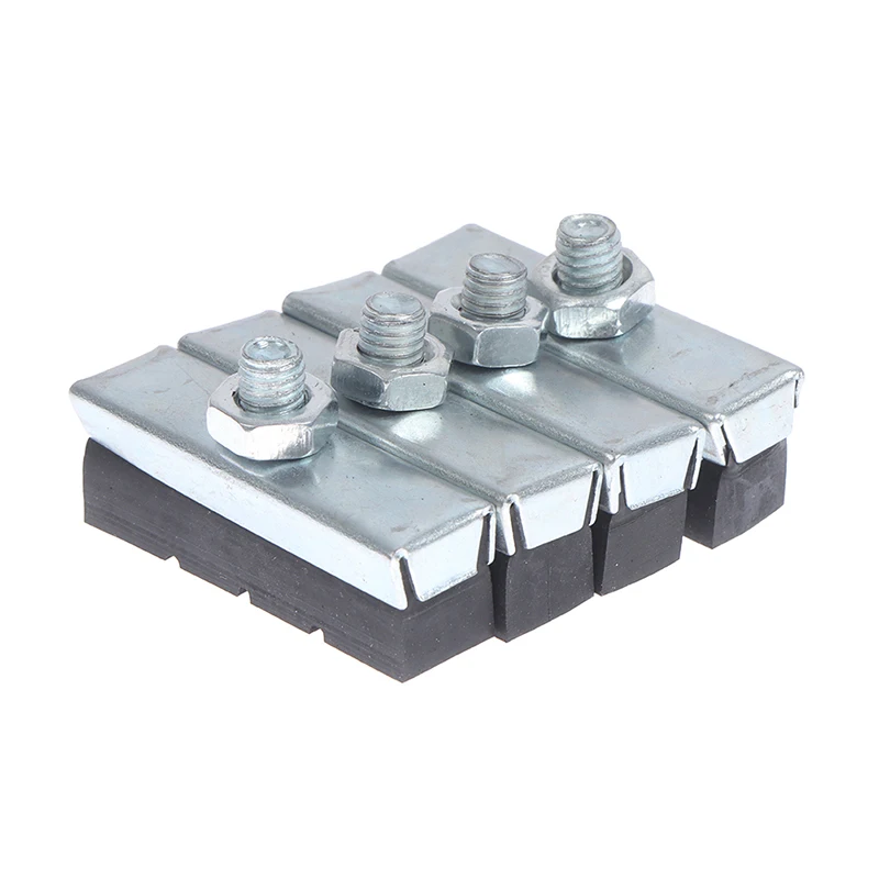 

4 шт. винтажные велосипедные тормозные колодки для классического велосипедного суппорта V-тормозные колодки держатель тормозных колодок