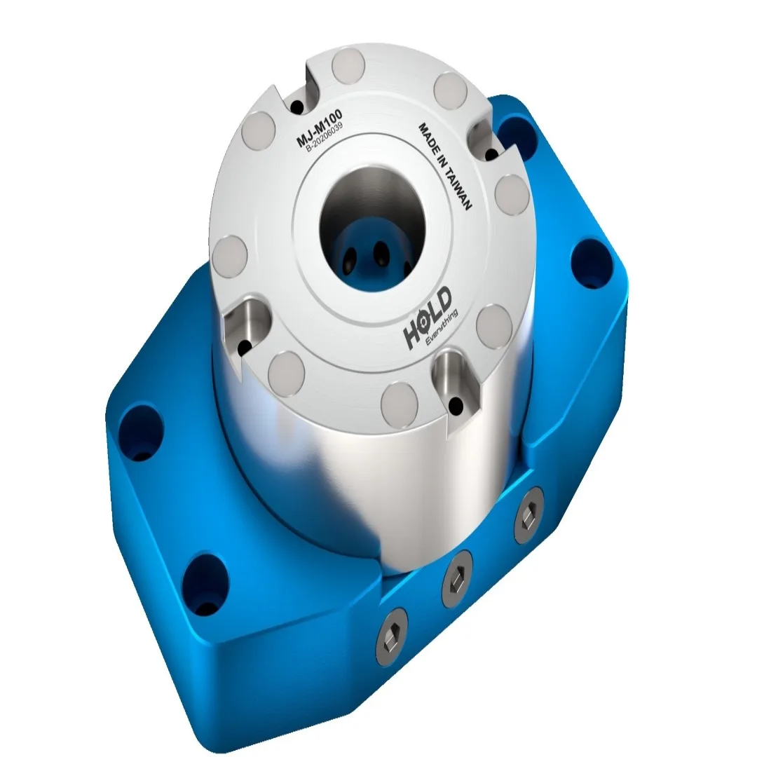 High-Efficient Aluminum Alloy Air-Driven Clamping Milling Machine Zero-Calibration 3/4/5 Machining Machine Tools Accessories