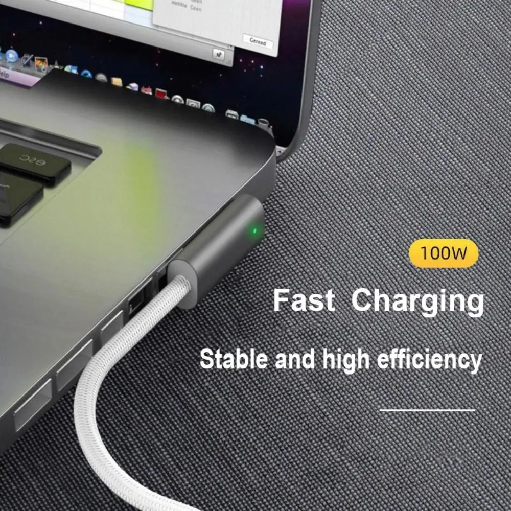 Konverter PD Kabelst ecker Adapter Schnell ladekabel USB Typ C zu Magsafe 1 2 100W