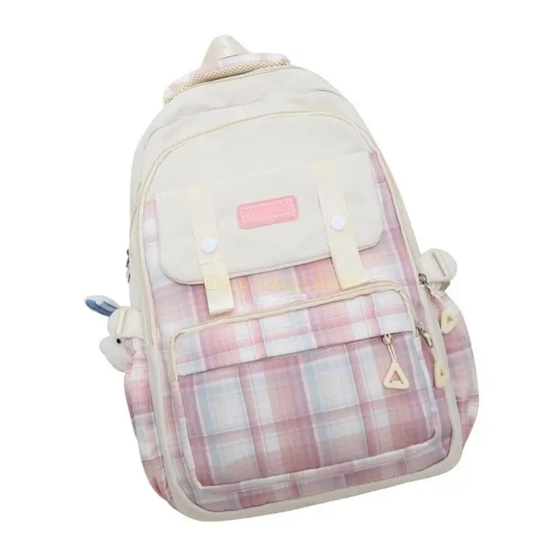 X90D Trendy Backpack Students School School School Rucksack Daypacks capacidade