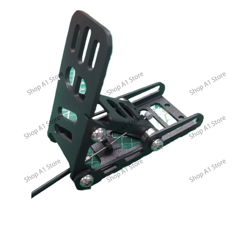 Go Kart Brake Pedal, Double Hole Dual Cable Brake Pedal Assembly for Karting Replacement Parts
