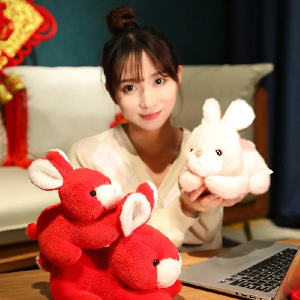 

Kawaii Simulated Rabbit Cute Bunny Appease Toy Toy Soft Fur Sleeping Mate Children Girls