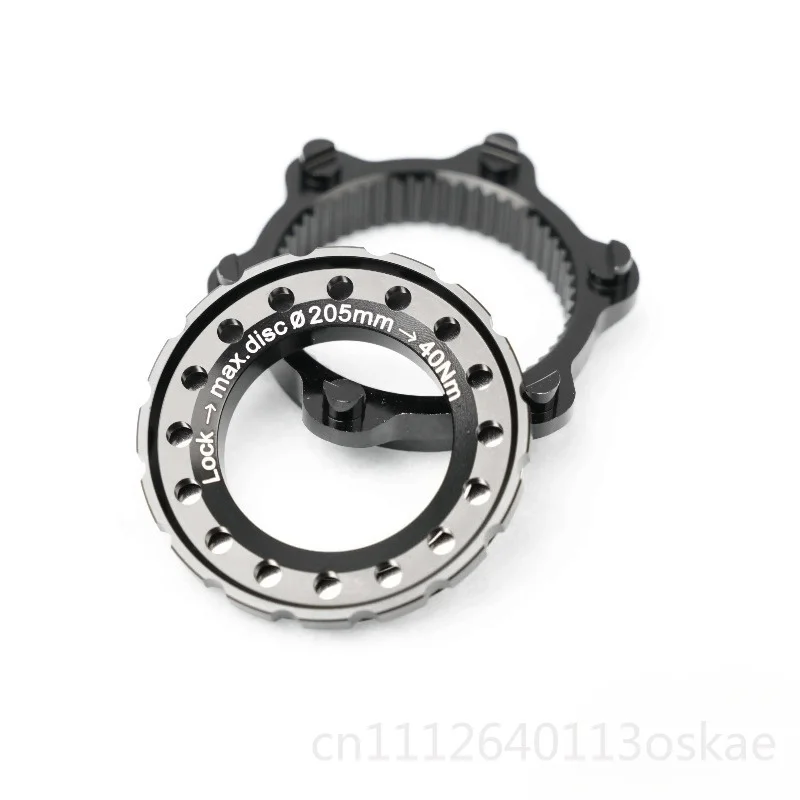 Ultra-light 18g six-nail disc conversion lock adapter lock ring middle lock flower drum installation six-nail disc conversion