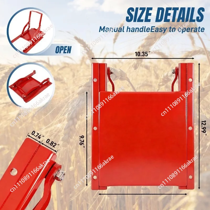 for Heavy-duty metal structural sliding grain doors to facilitate grain sliding