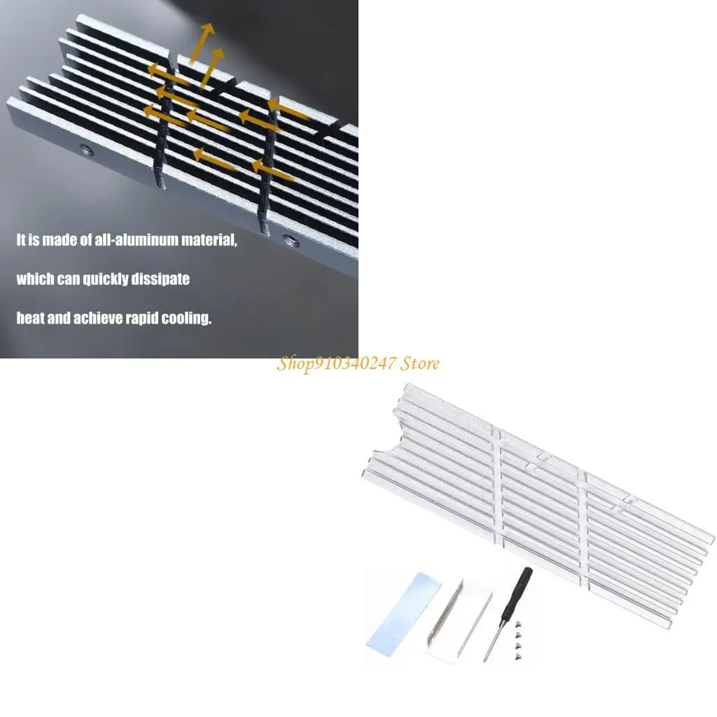 

Q22A Низкопрофильный радиатор твердотельного накопителя M.2 для алюминиевой системы охлаждения накопителя 2280 NVMe