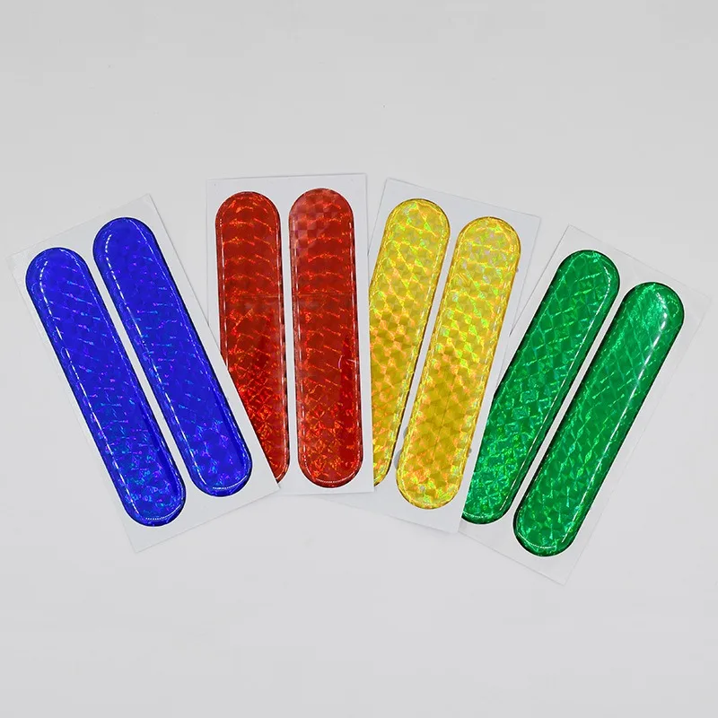 

2Pcs Door Edge Guards Anti-Collision Protector Reflective Scratch PVC Tape Universal Reflective Strips Sticker for SUV/Truck/Van